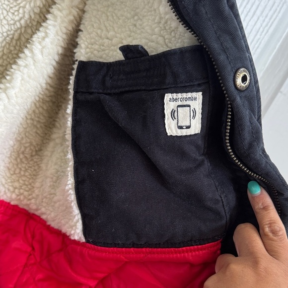 Abercrombie Kids Dark  blue Jacket with Pockets - Picture 4 of 7